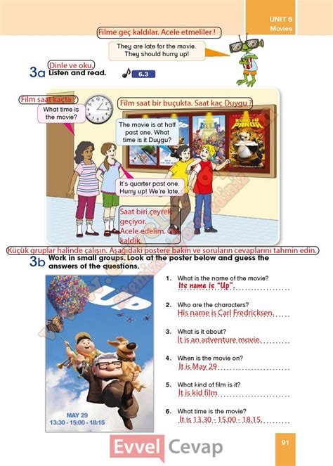 5. sınıf ingilizce kitabı cevapları başak yayınları